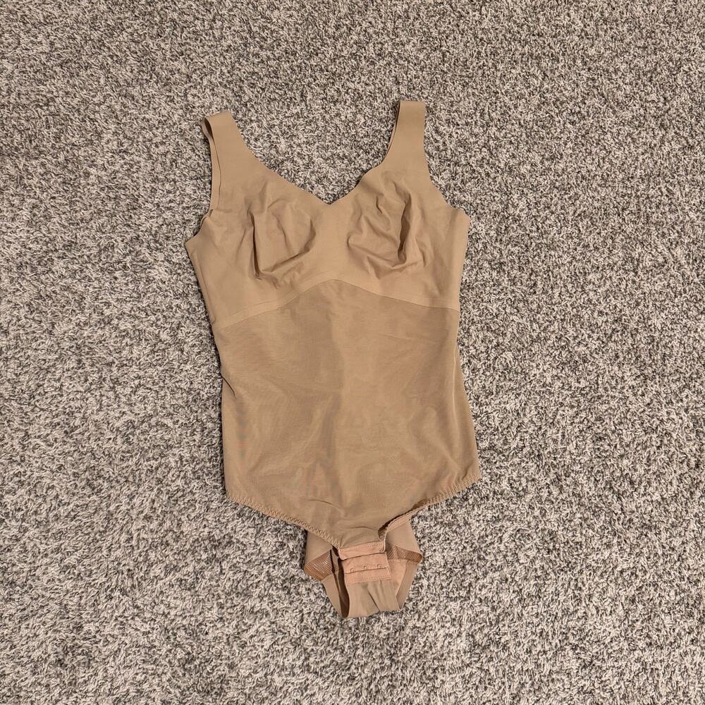 Honey Love Nude Tank Bodysuit Sz 1x - Picture 3 of 7
